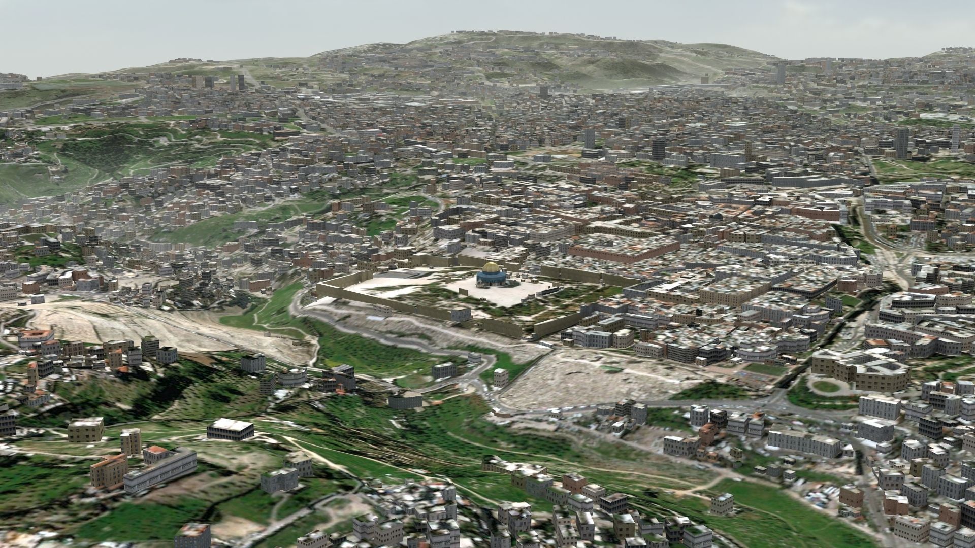 Jerusalem City 3D model