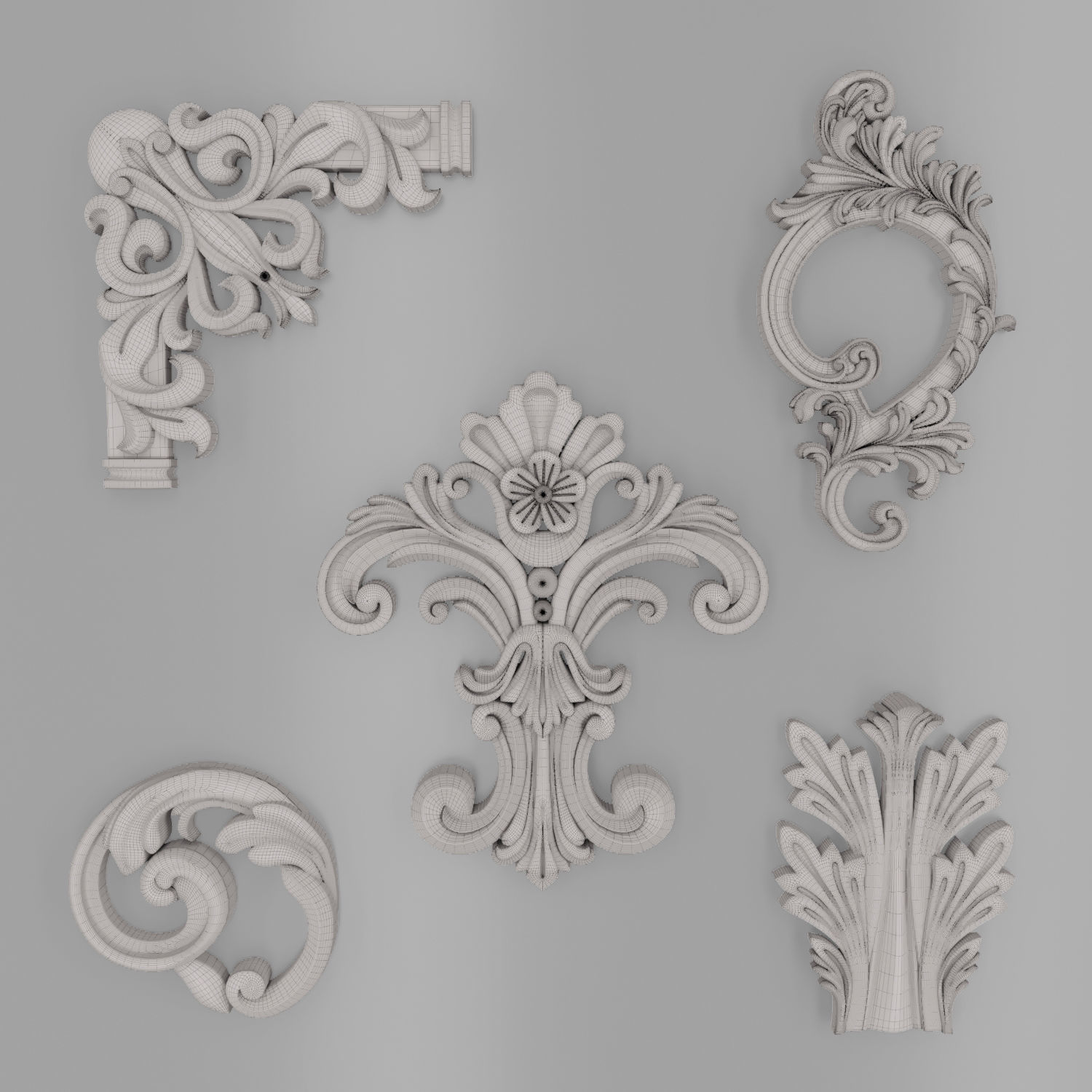 Trim Ornament 76 3D model_1