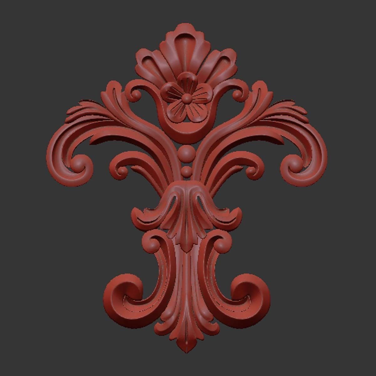 Trim Ornament 76 3D model_6