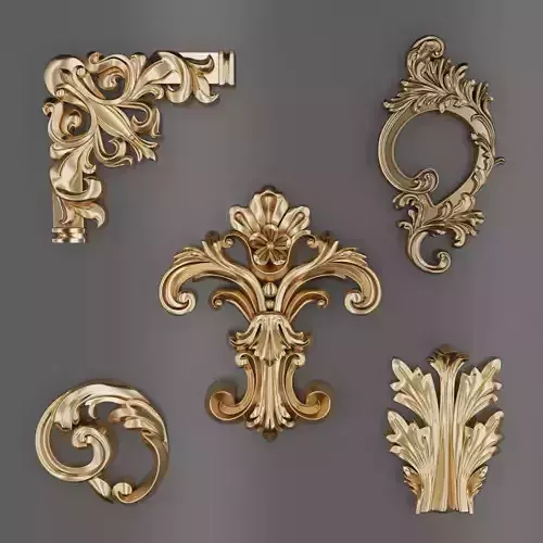 Trim Ornament 76 3D model