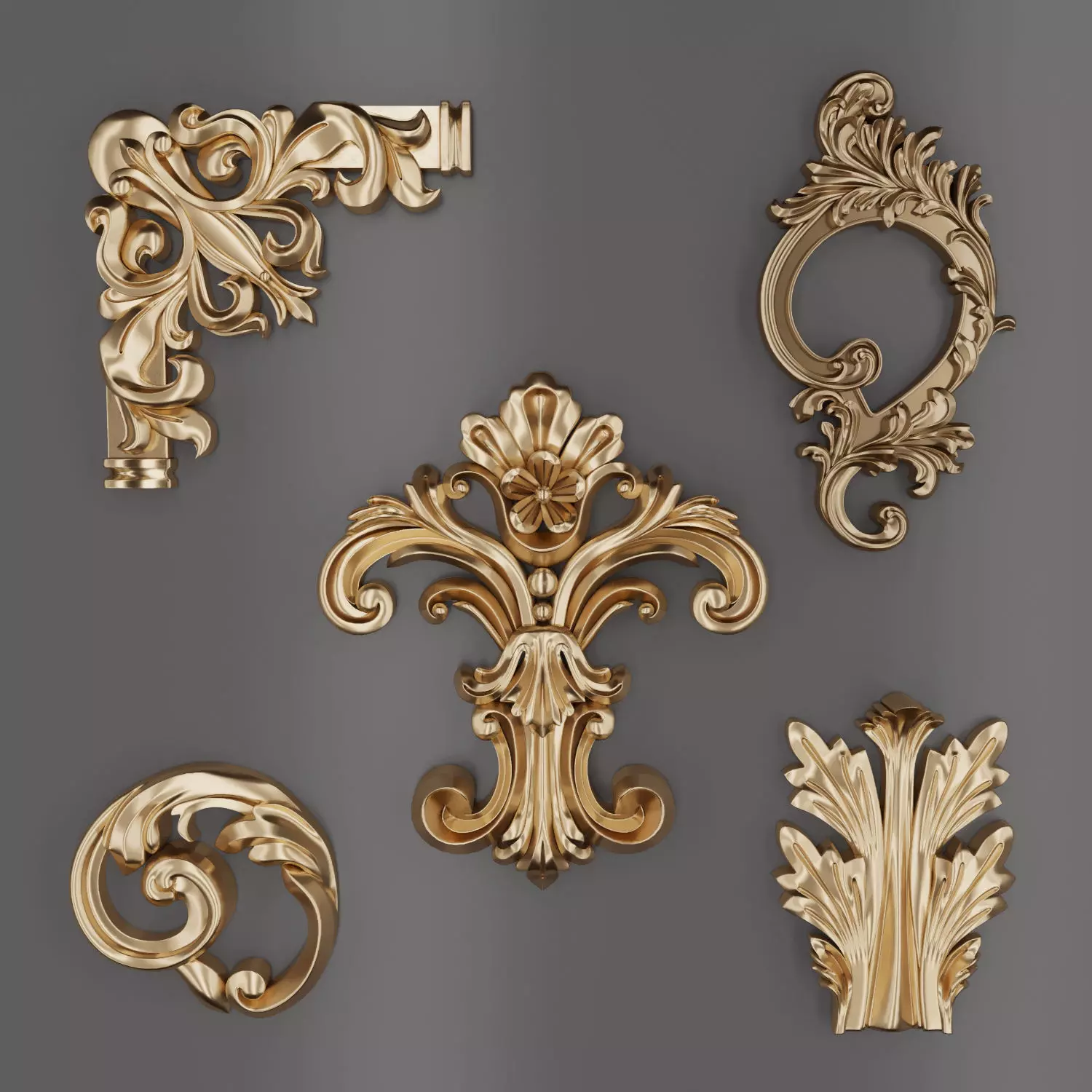 Trim Ornament 76 3D model_0