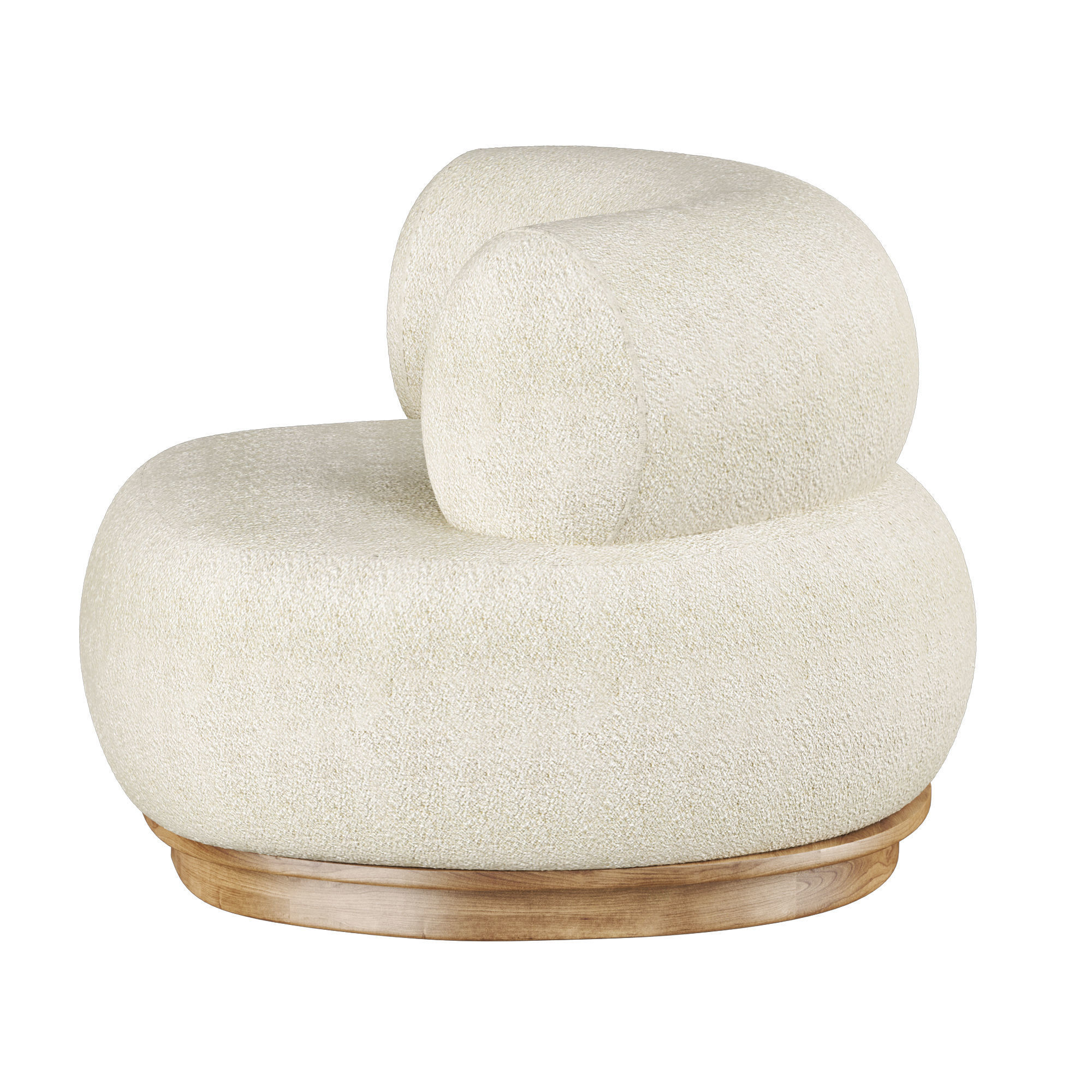 Emmanuelle simon split Armchair 3D model_1