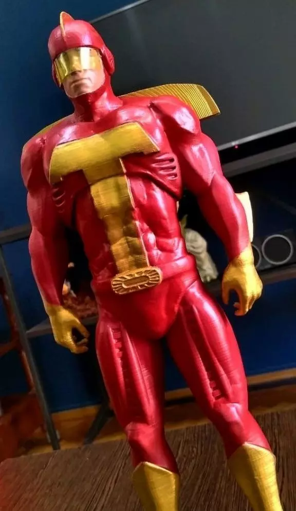 turboman Arnold Schwarzenegger 3D print model_0