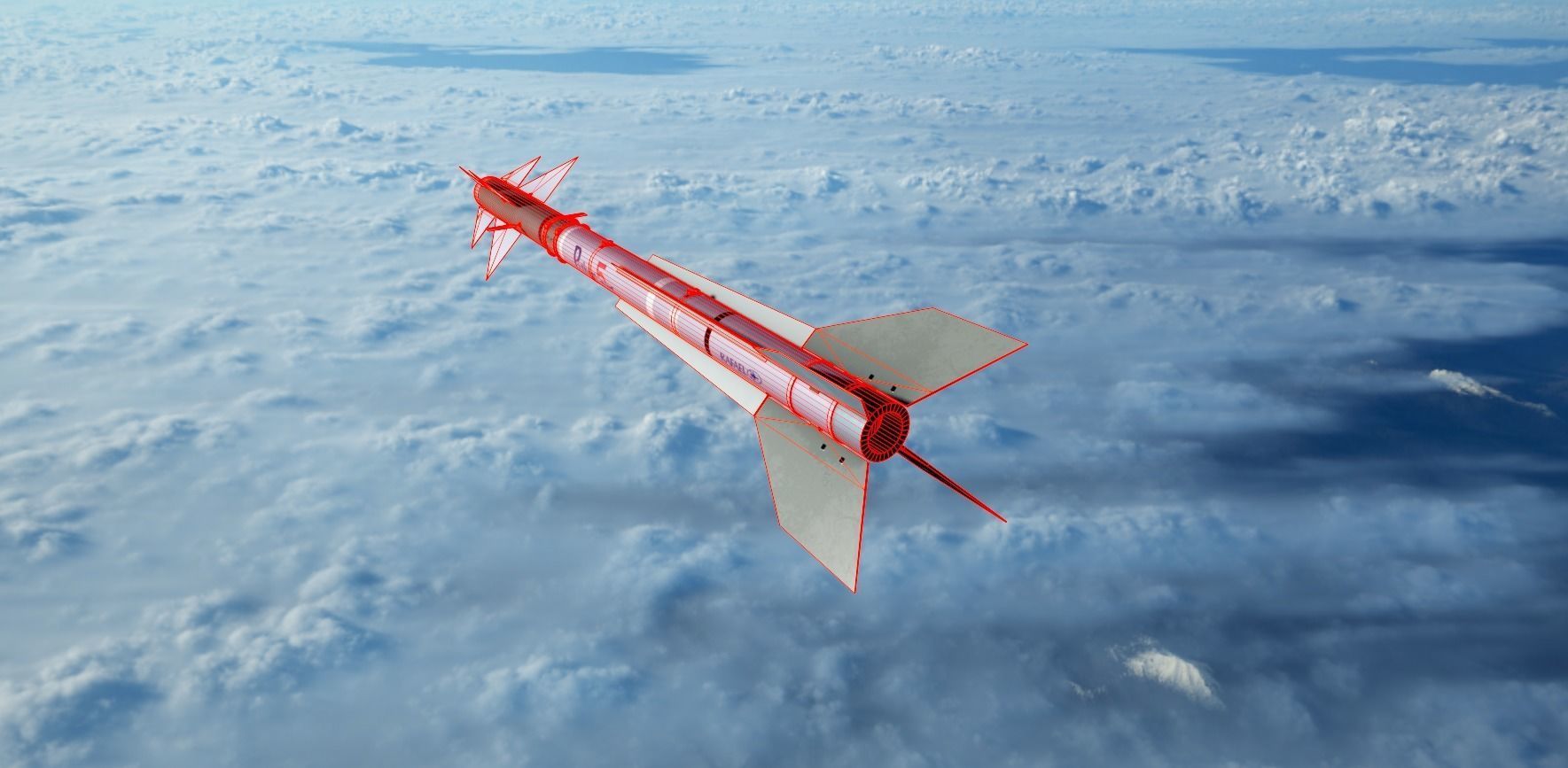 Rafael Python 5 Low-poly 3D model_2