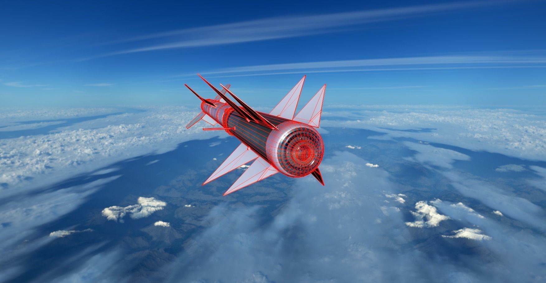 Rafael Python 5 Low-poly 3D model_12