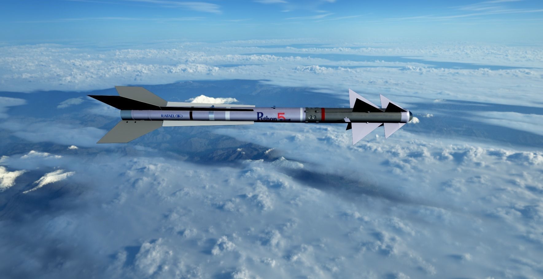 Rafael Python 5 Low-poly 3D model_13