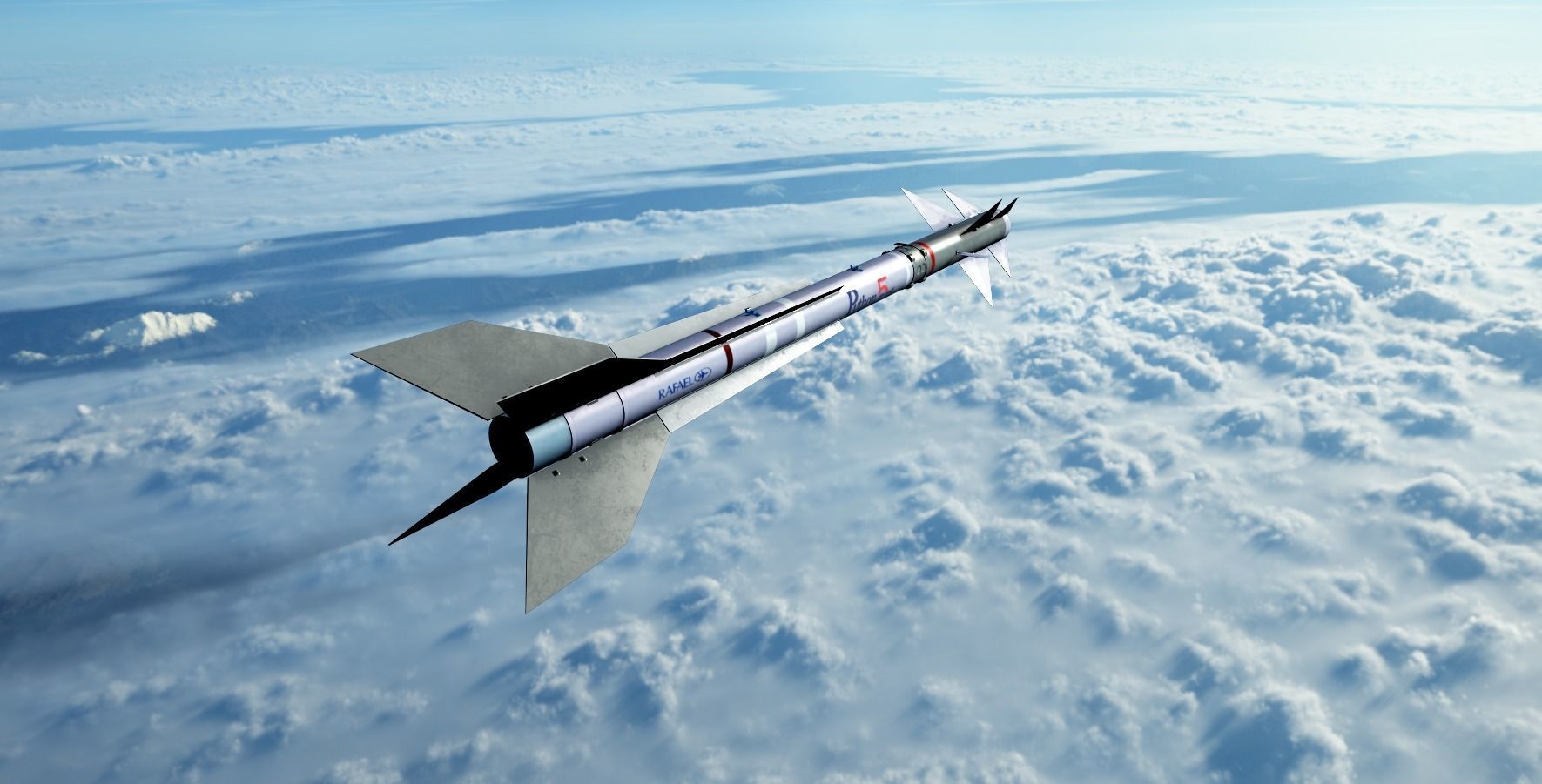 Rafael Python 5 Low-poly 3D model_6