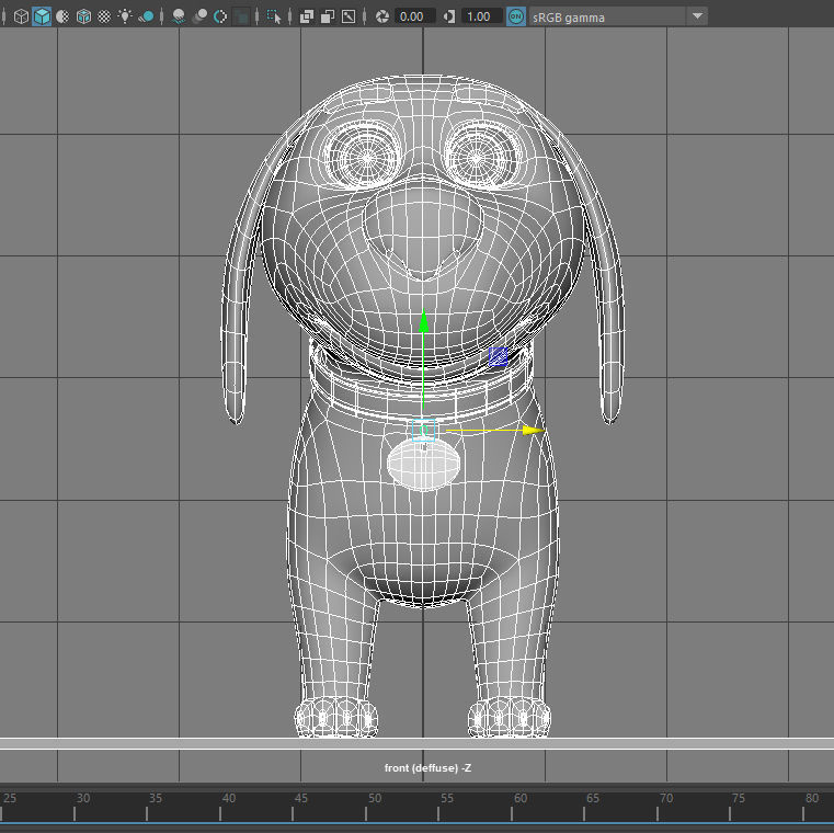 cute puppy 3d model 3D model_10