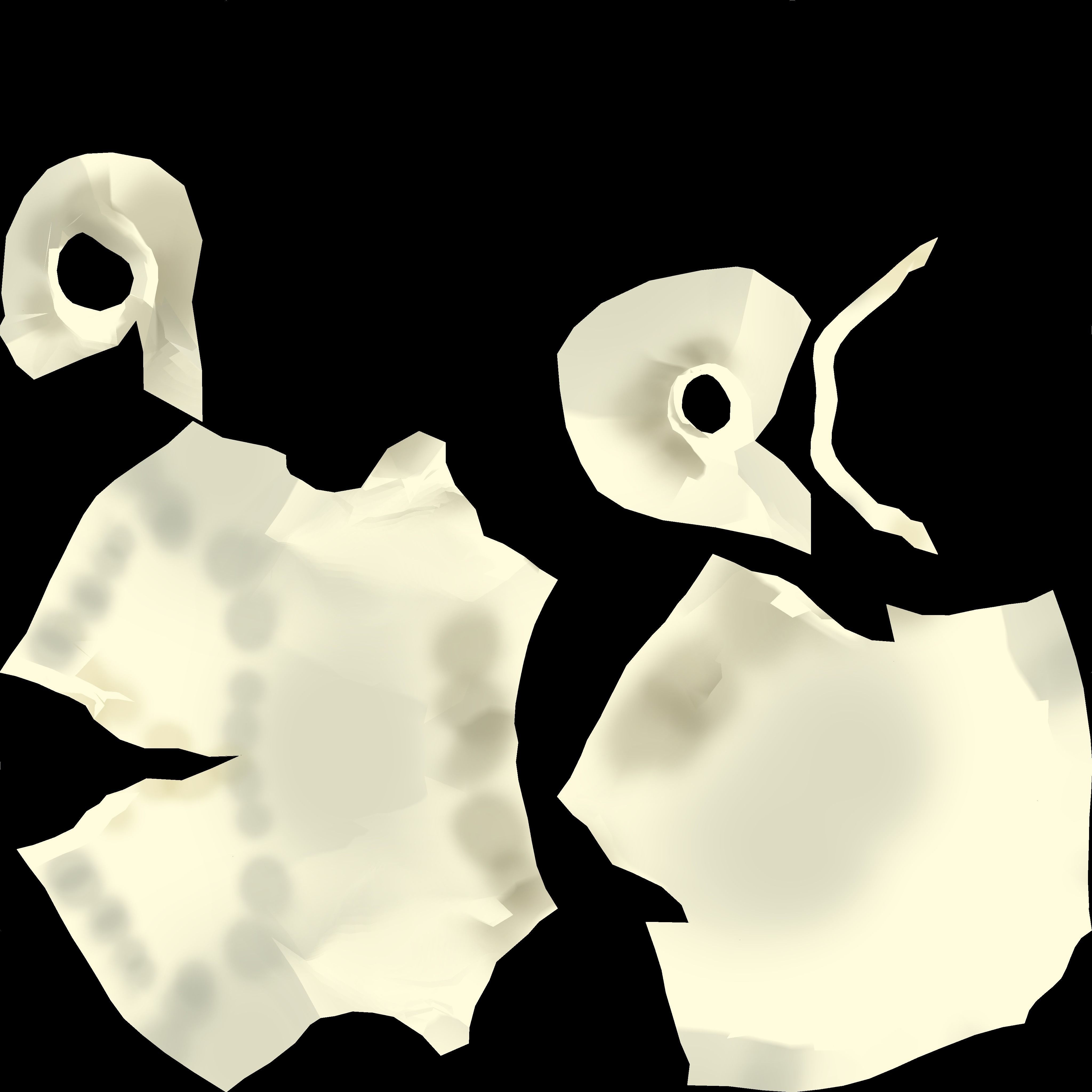 Pirate Boatswain Low-poly 3D model_48