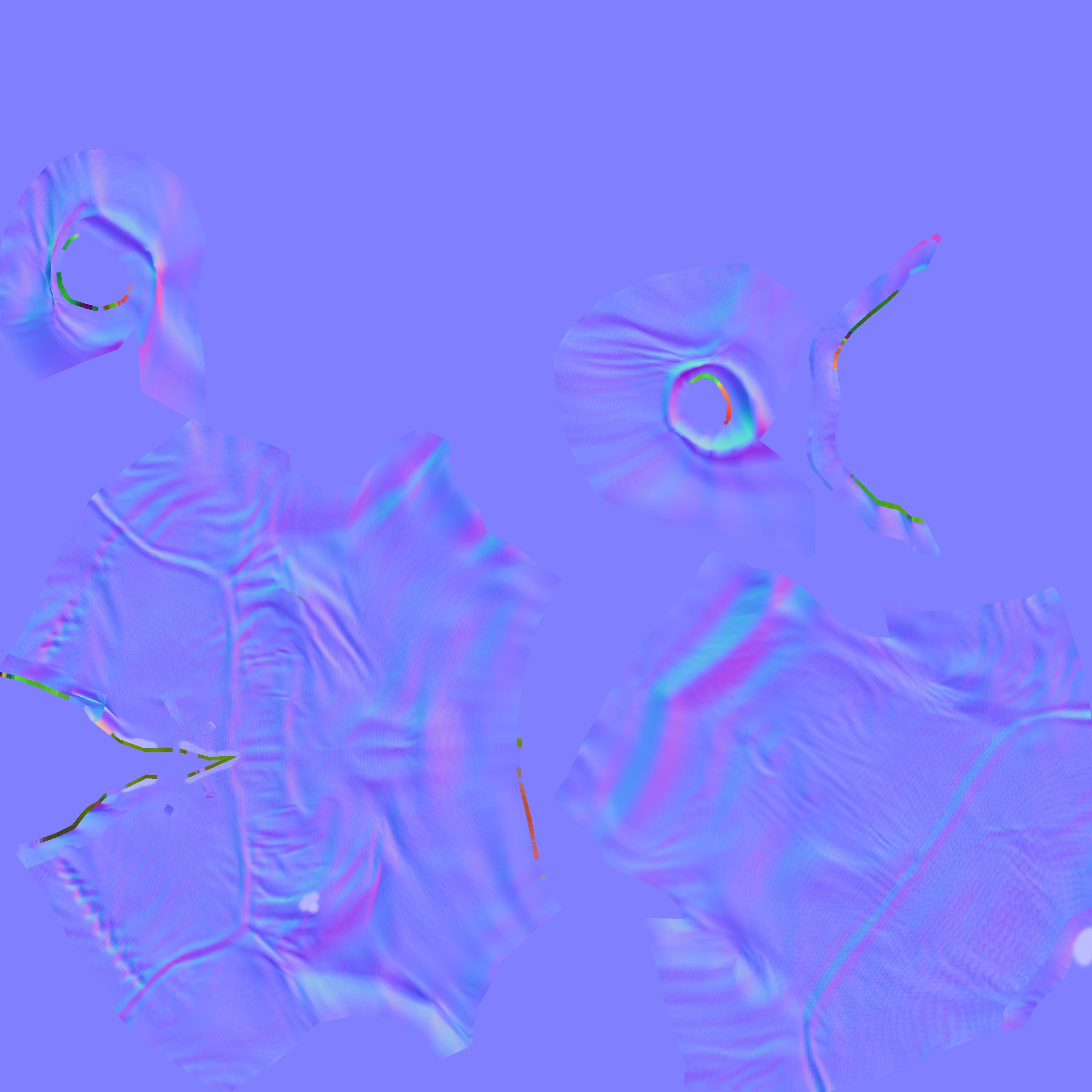 Pirate Boatswain Low-poly 3D model_49