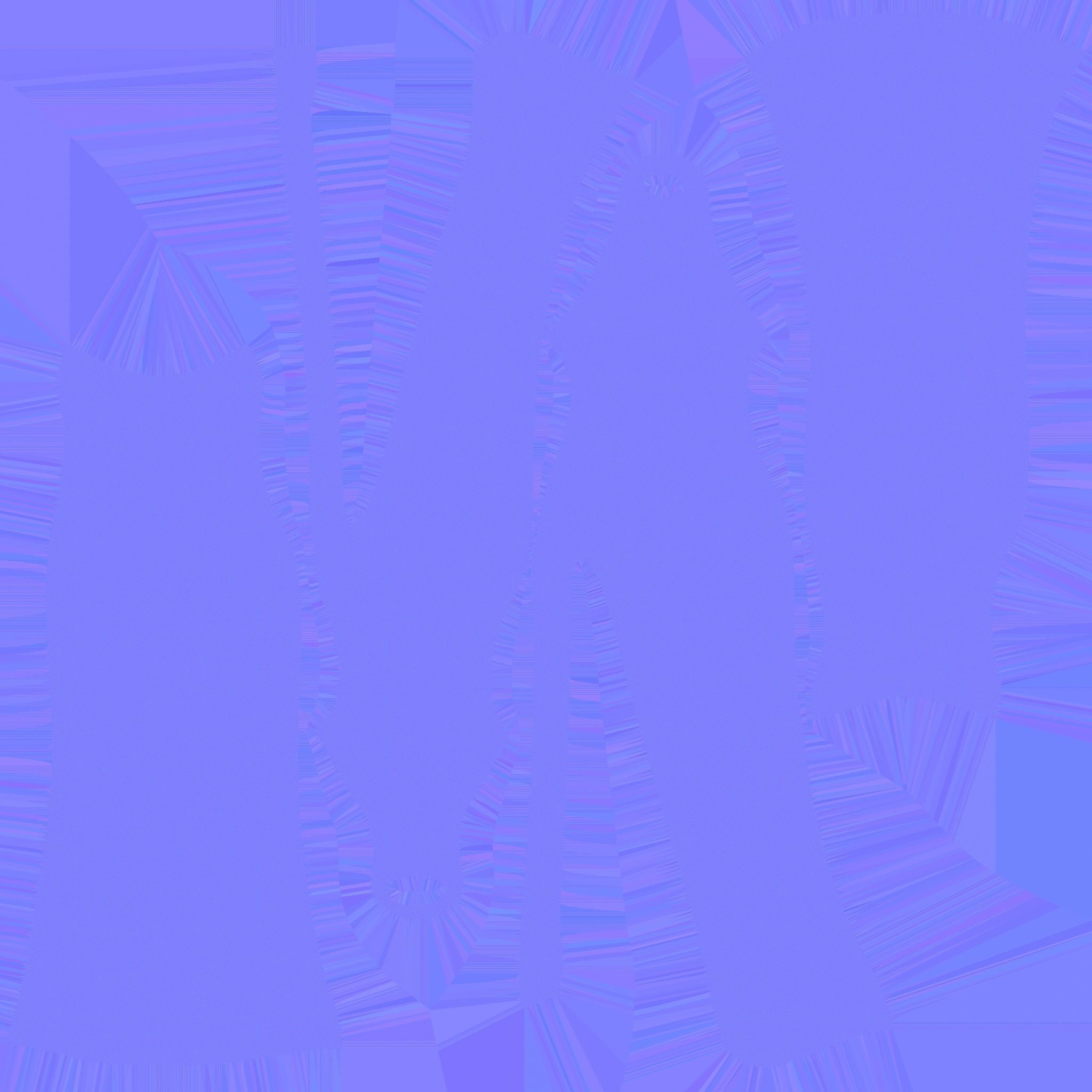 Yellow Flowers Female Dress - Woman Character Design Fashion Low-poly 3D model_15