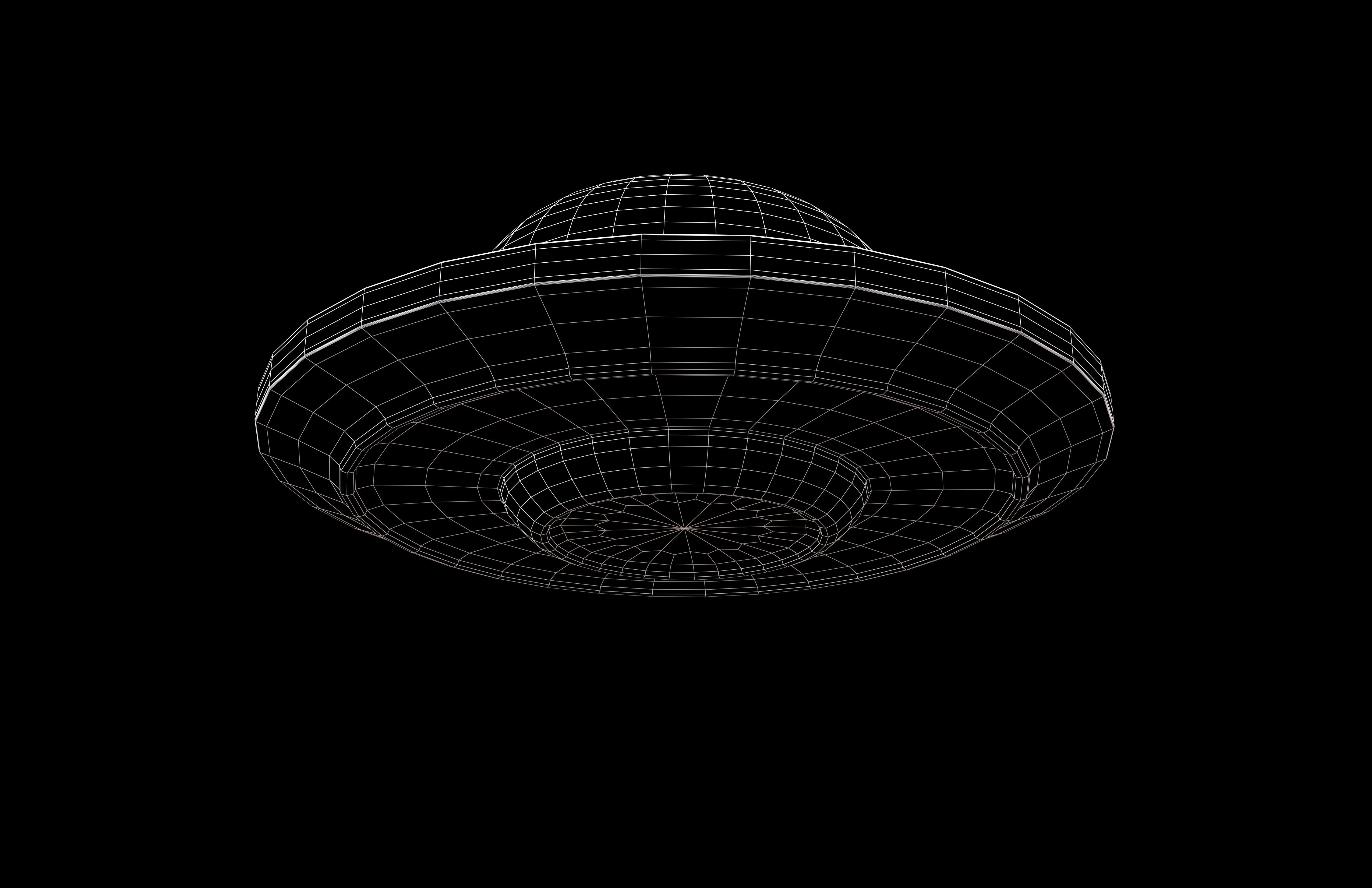 Cartoon UFO v1 004 Low-poly 3D model_7