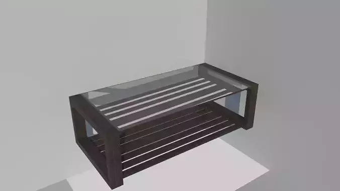 Glass Coffee Table 