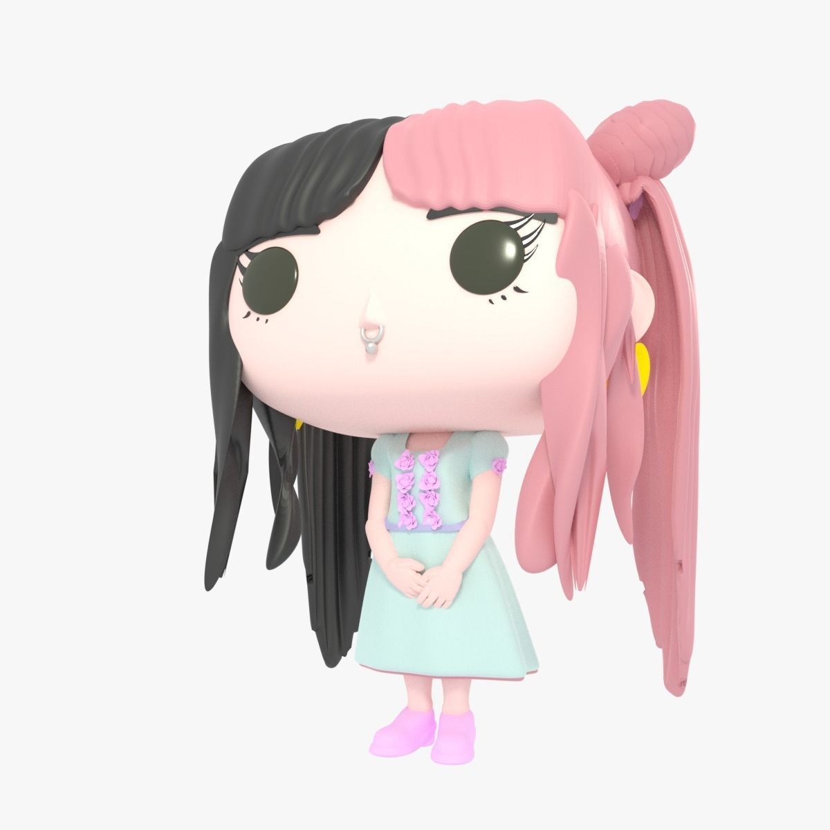 DIY Custom Pop Girls 3D Print Miniatures Collection _6