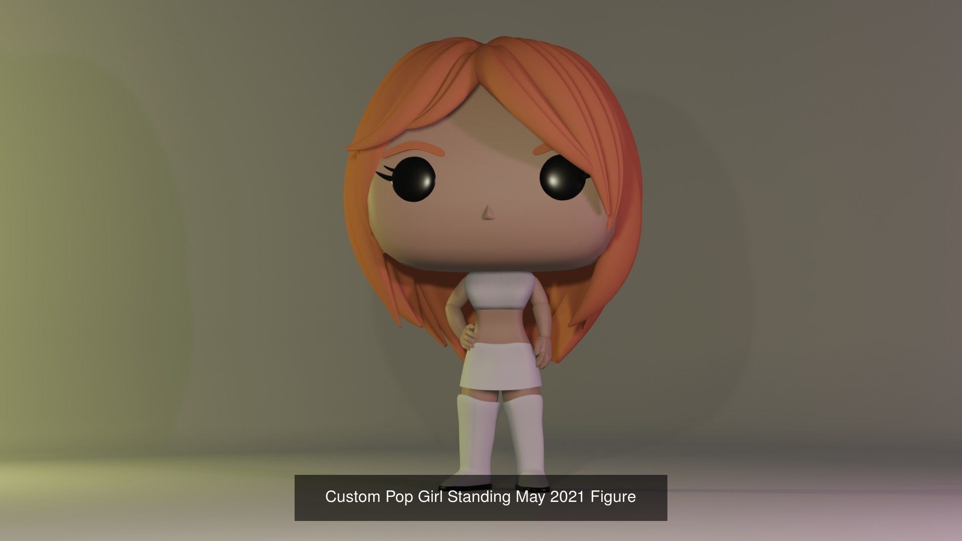 DIY Custom Pop Girls 3D Print Miniatures Collection _5