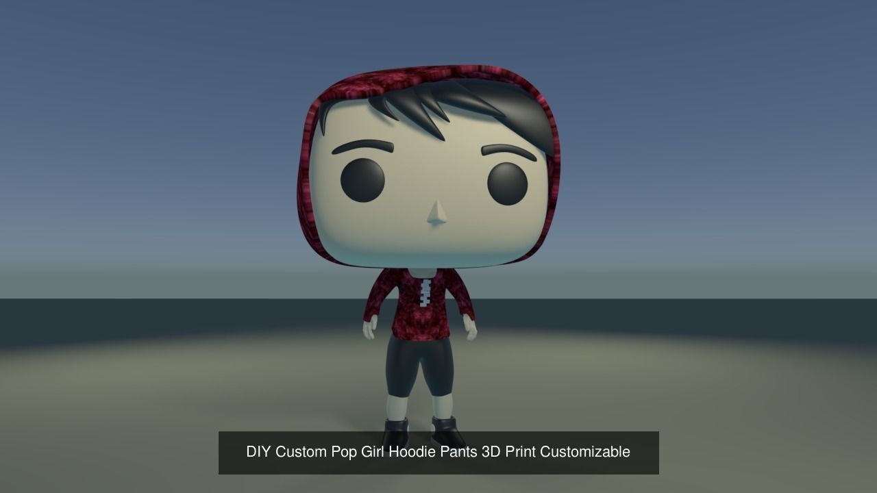 DIY Custom Pop Girls 3D Print Miniatures Collection _4