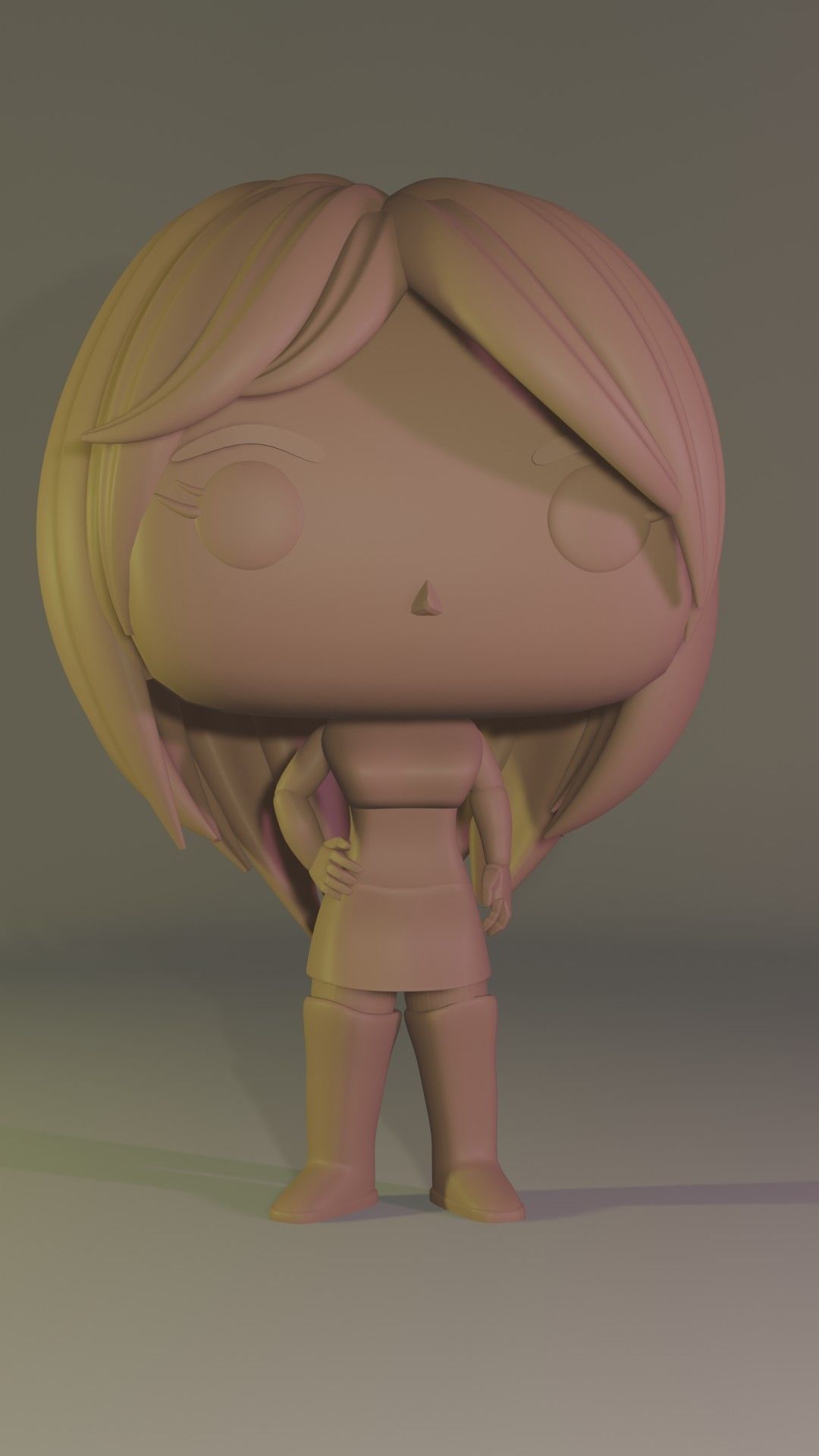 DIY Custom Pop Girls 3D Print Miniatures Collection _7