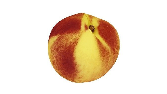 Nectarine - Extreme Definition 3D Scanned 3D model 3