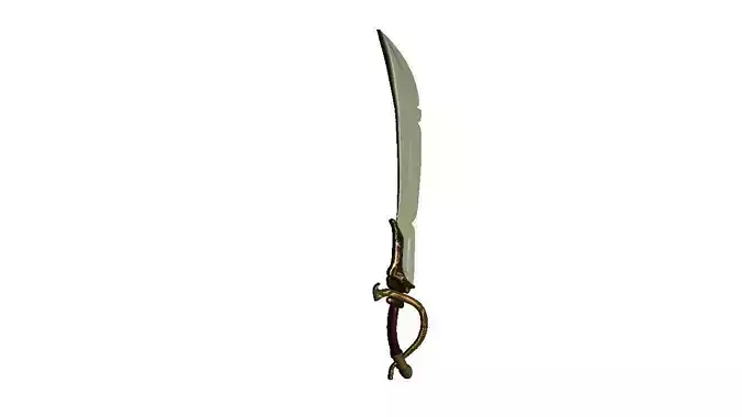 Pirates Fantasy sword 3d model
