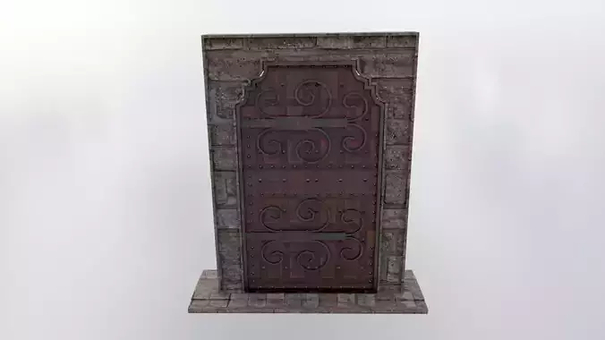 Medieval Roman Door