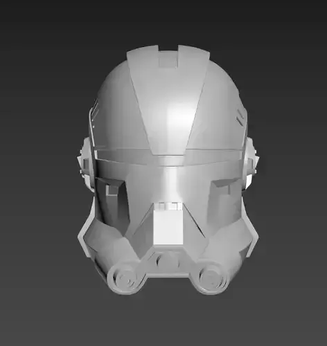 Star Wars The Bad Batch Echo Helmet Cosplay 3D print model