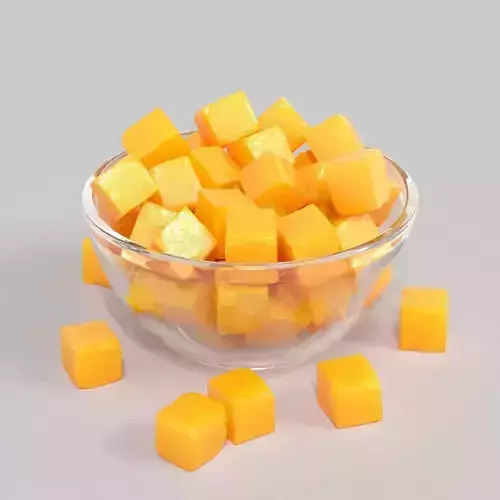 Mango cube 3D model