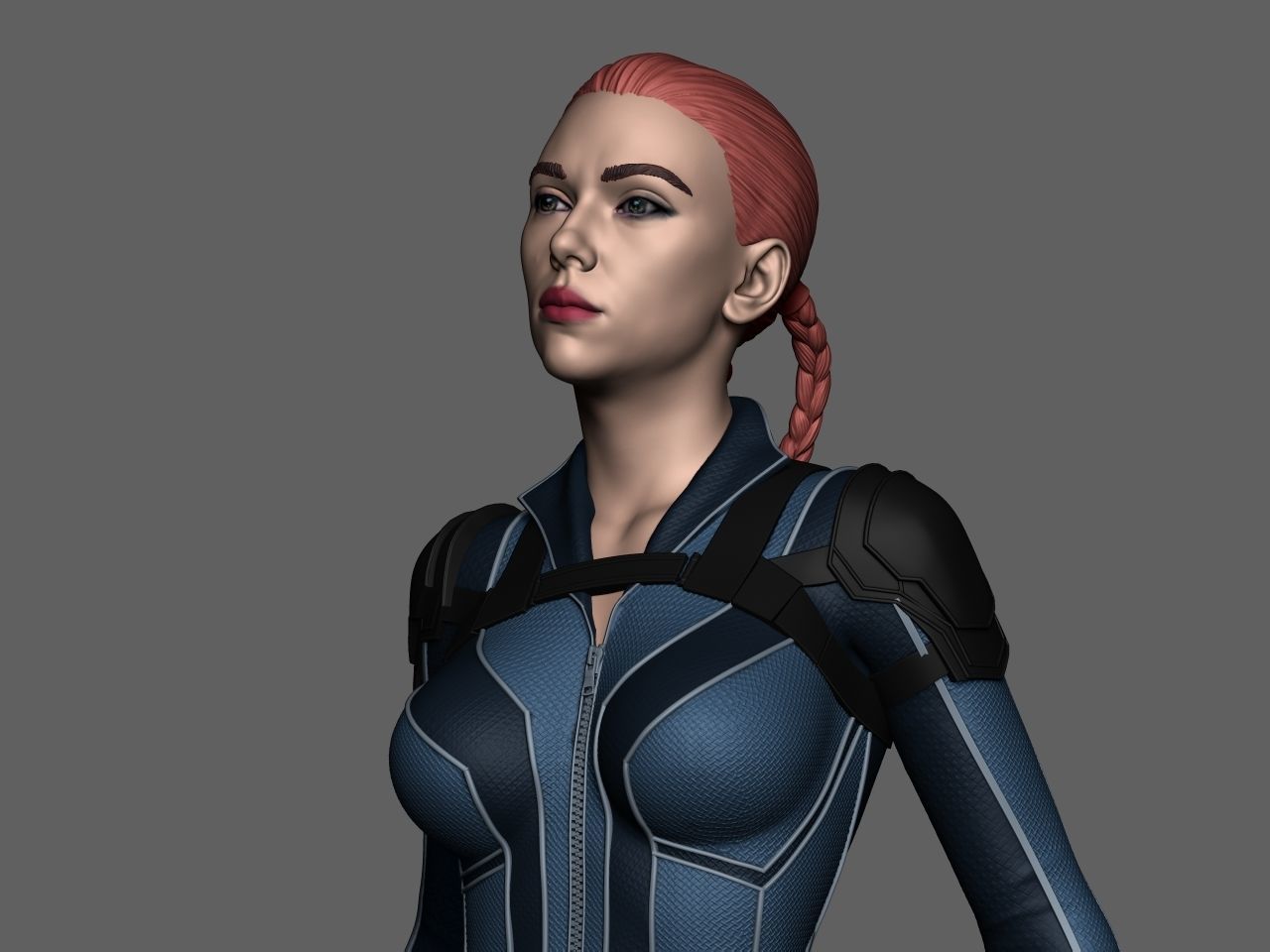 Black Widow 3D print model_31