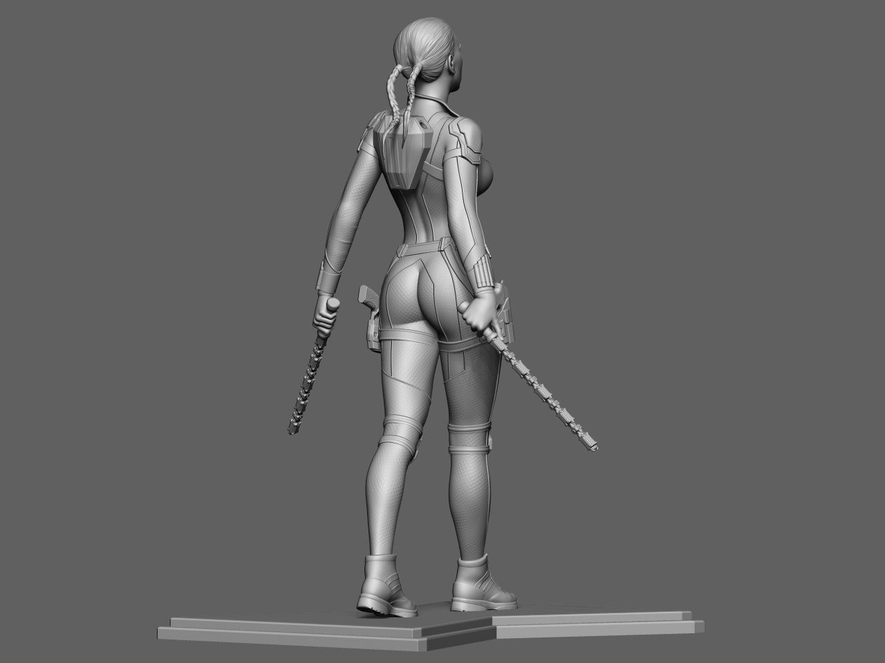 Black Widow 3D print model_8