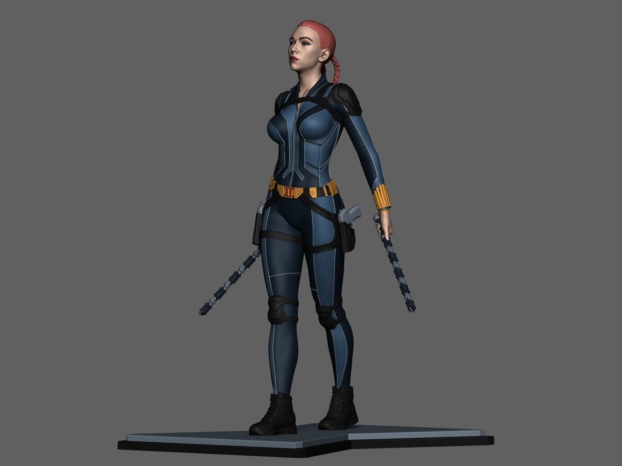 Black Widow 3D print model_15