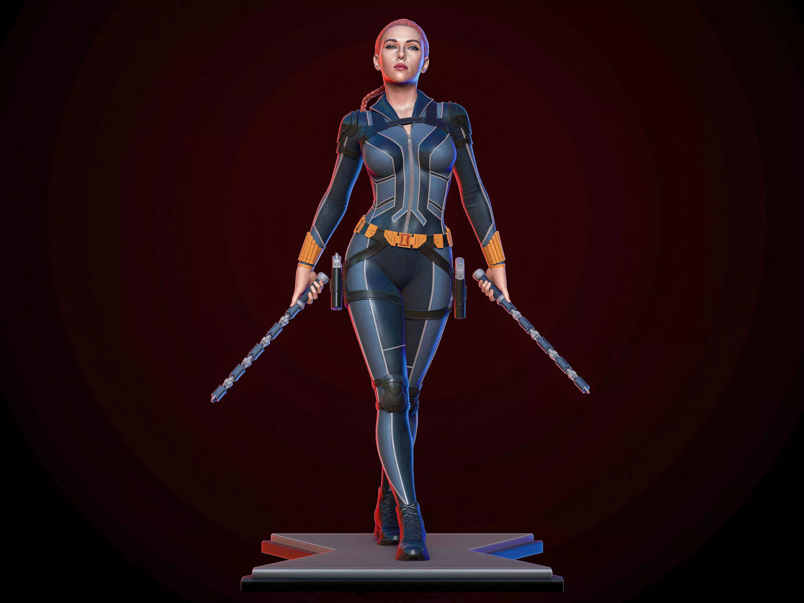 Black Widow 3D print model_0