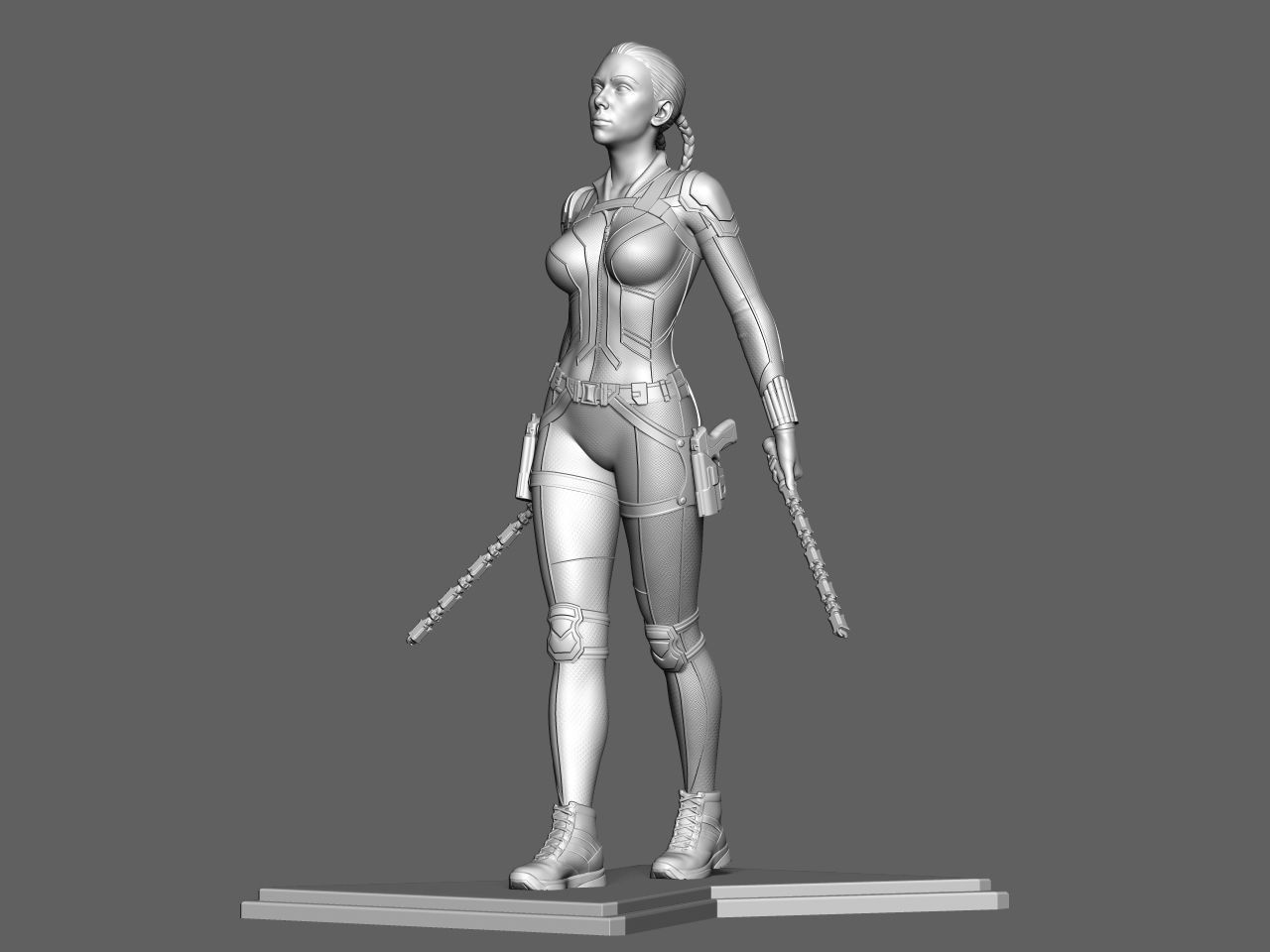 Black Widow 3D print model_16