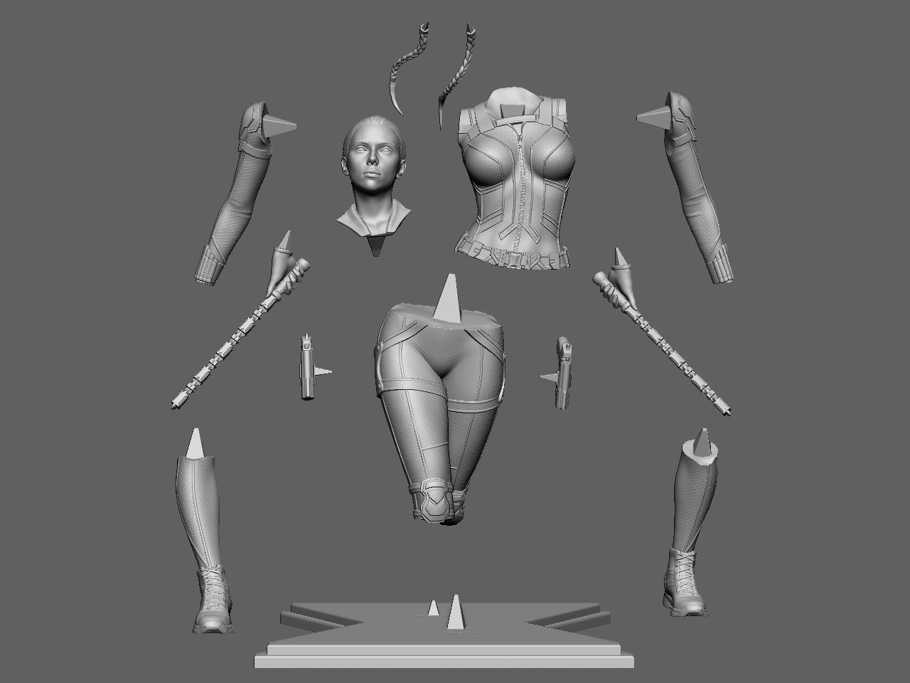 Black Widow 3D print model_68
