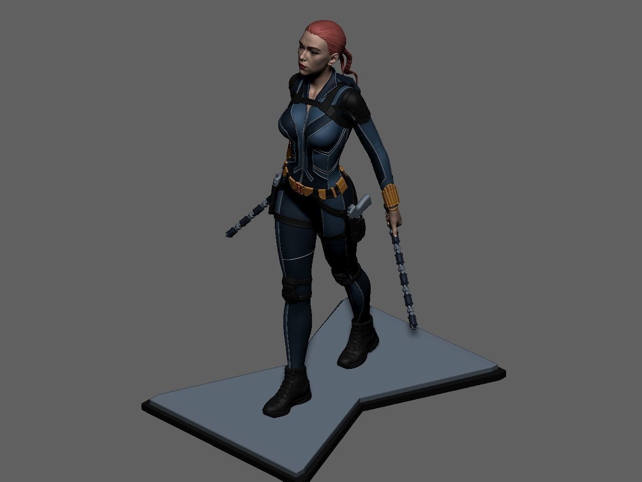 Black Widow 3D print model_64