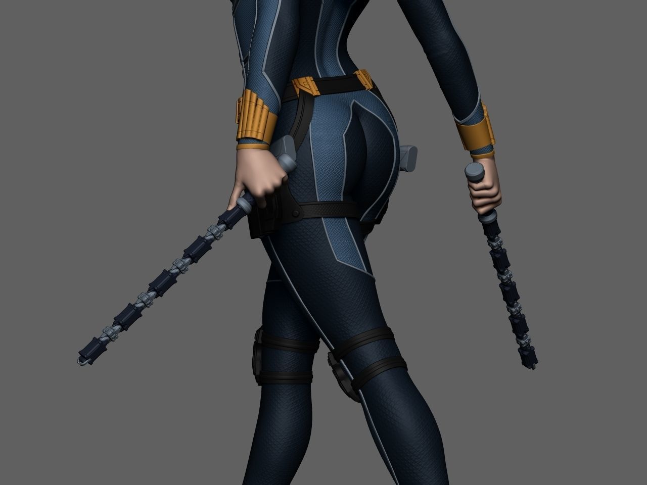 Black Widow 3D print model_43