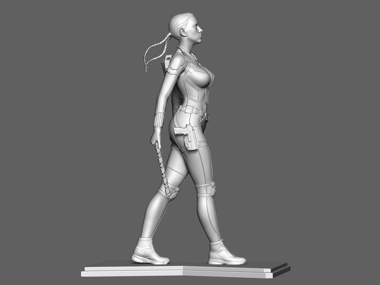 Black Widow 3D print model_6