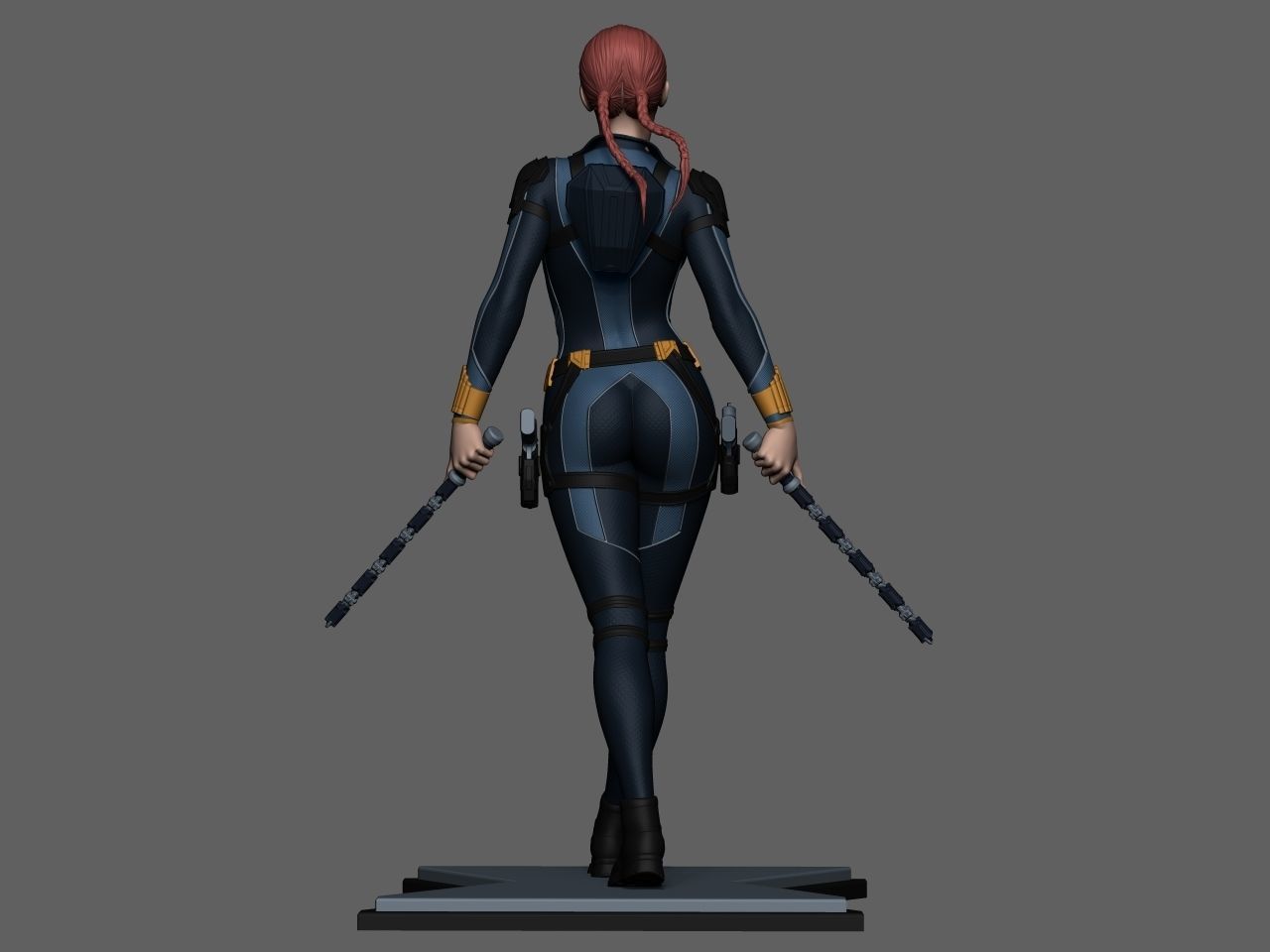 Black Widow 3D print model_9