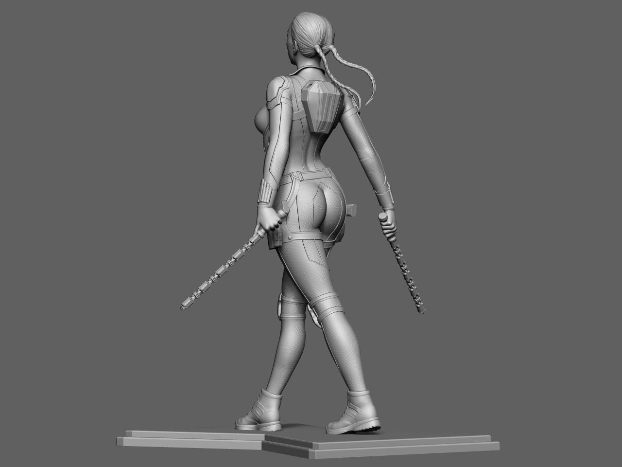 Black Widow 3D print model_12