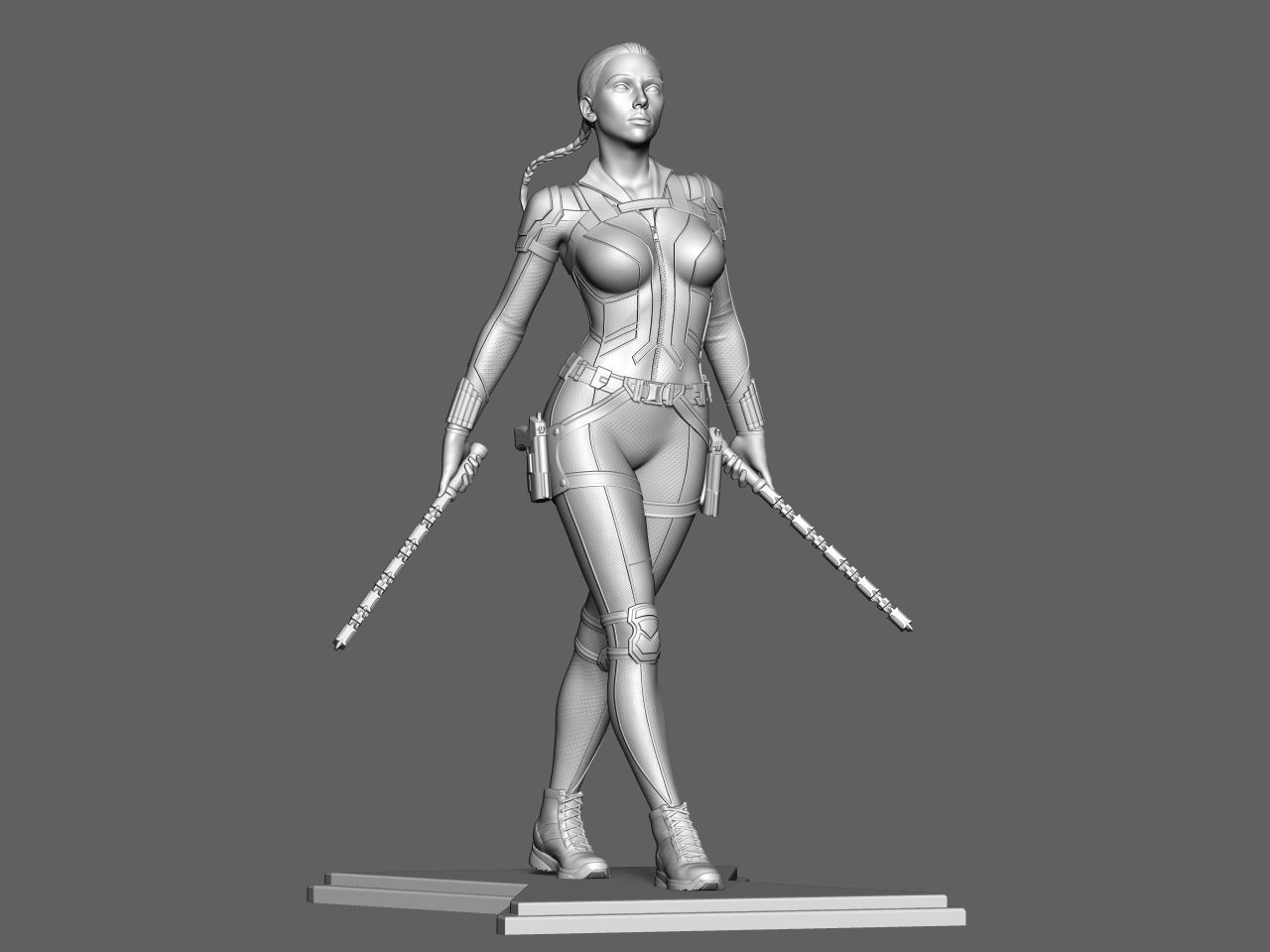 Black Widow 3D print model_4