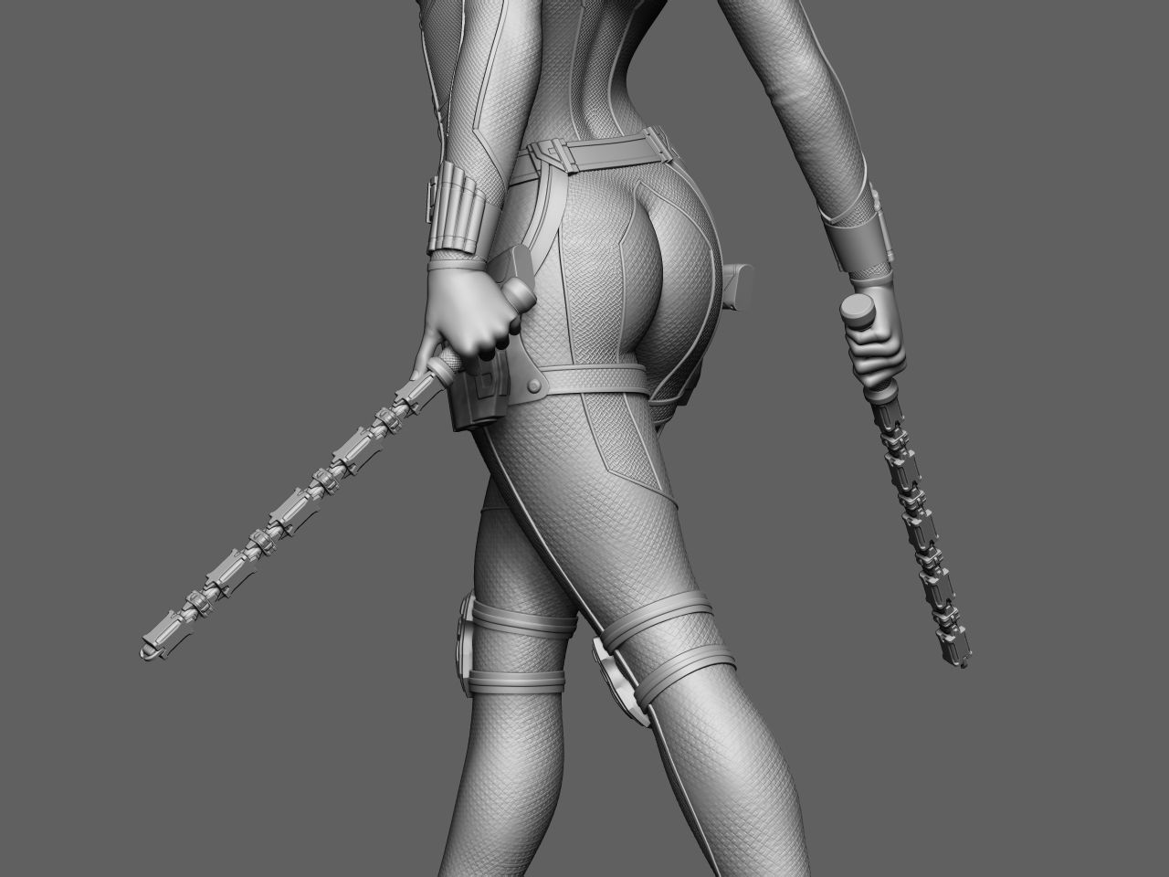 Black Widow 3D print model_44