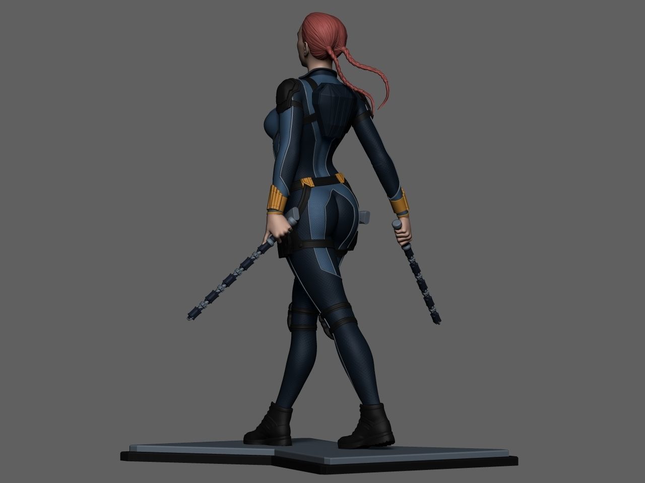 Black Widow 3D print model_11