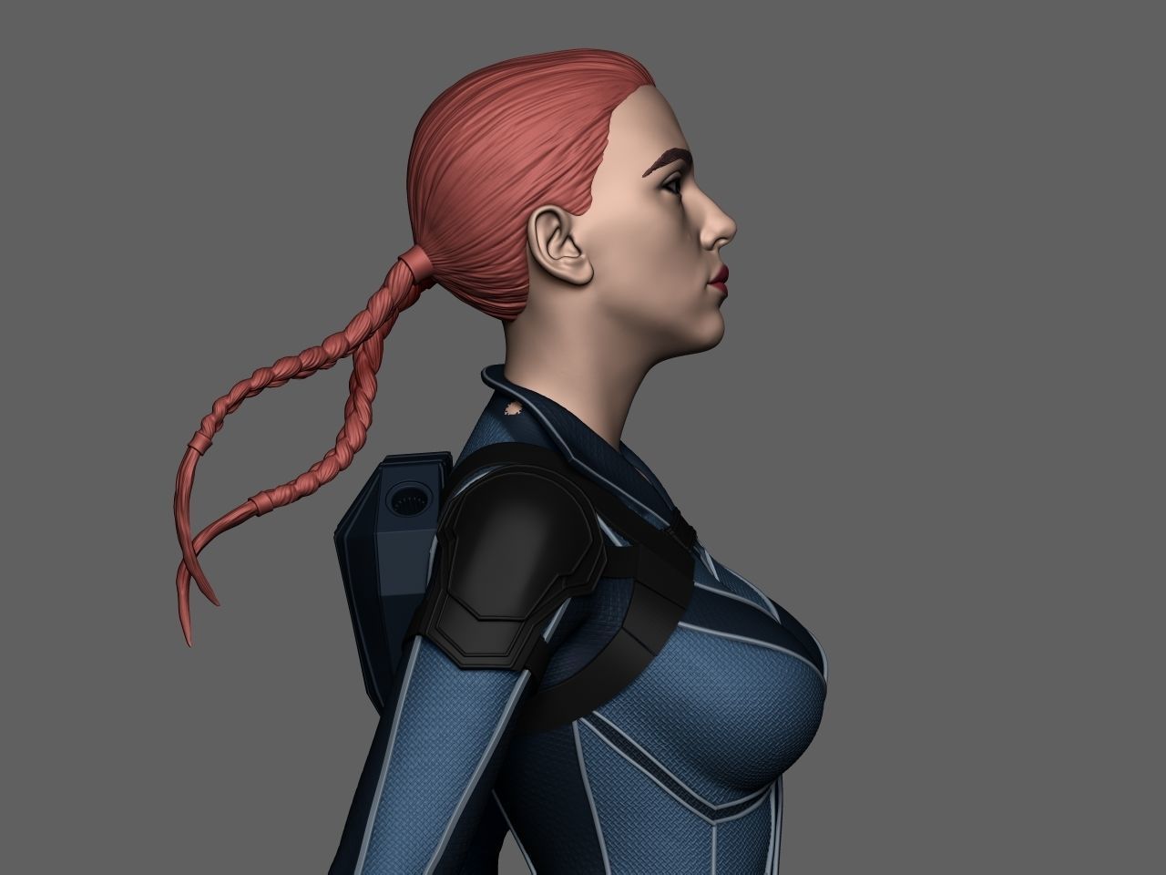 Black Widow 3D print model_21