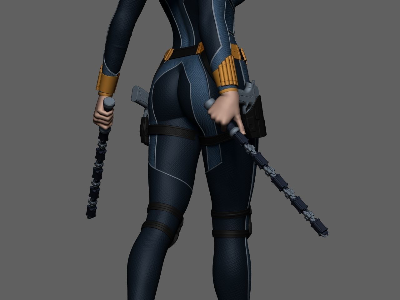 Black Widow 3D print model_39