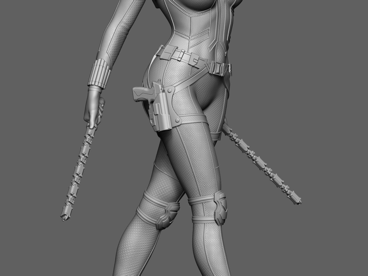 Black Widow 3D print model_36