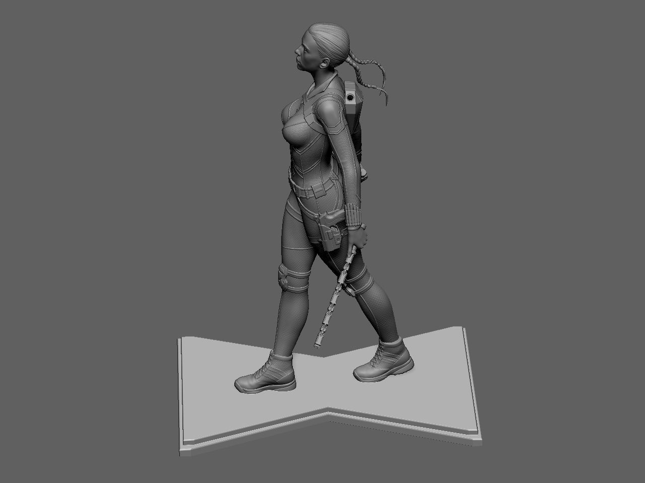 Black Widow 3D print model_63