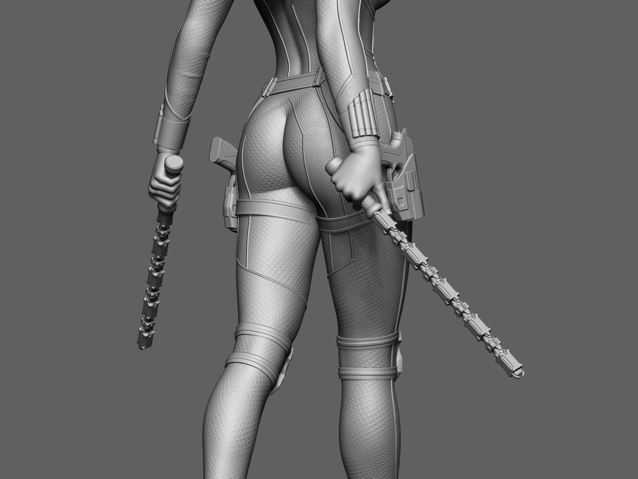 Black Widow 3D print model_40