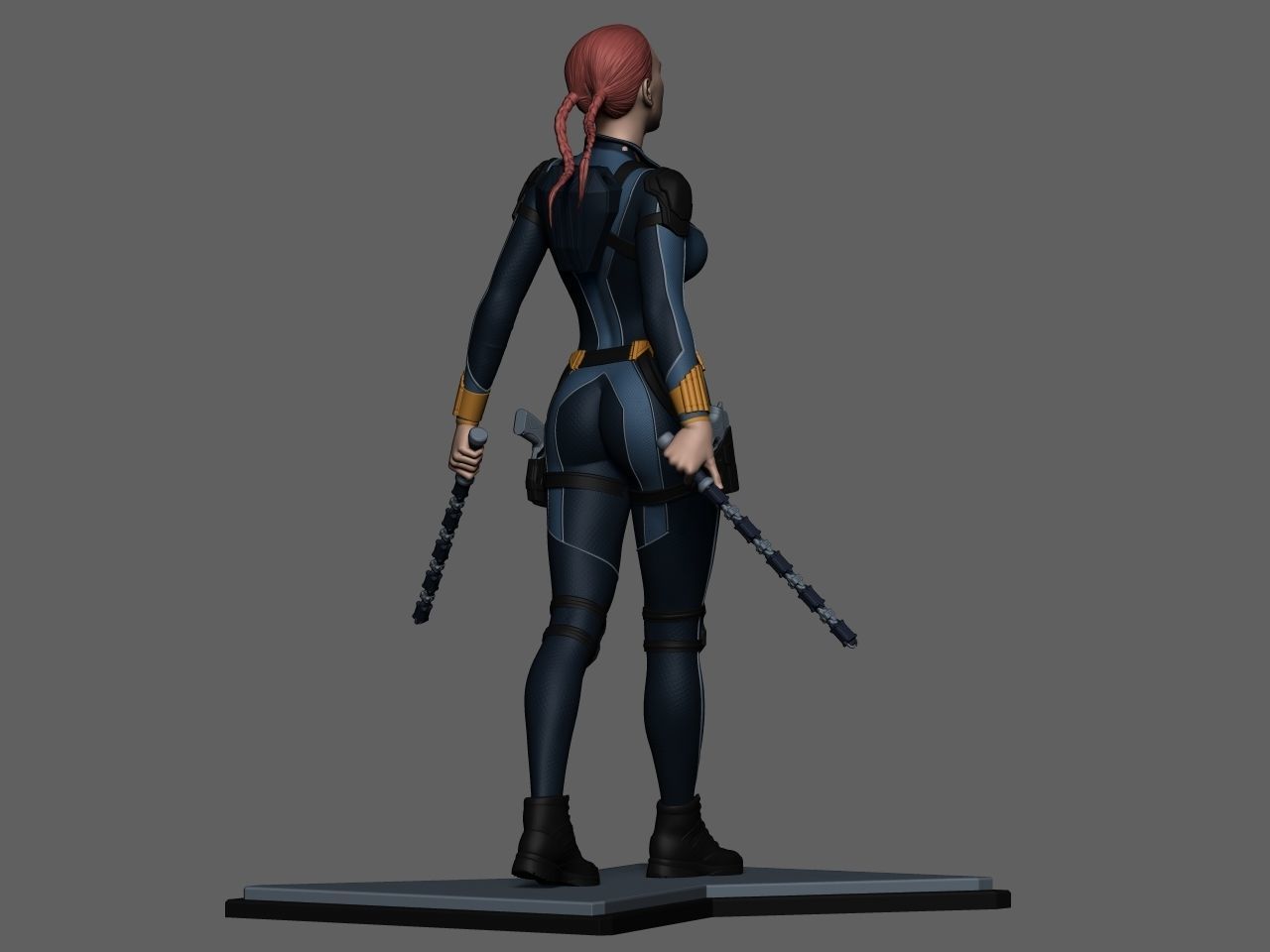 Black Widow 3D print model_7