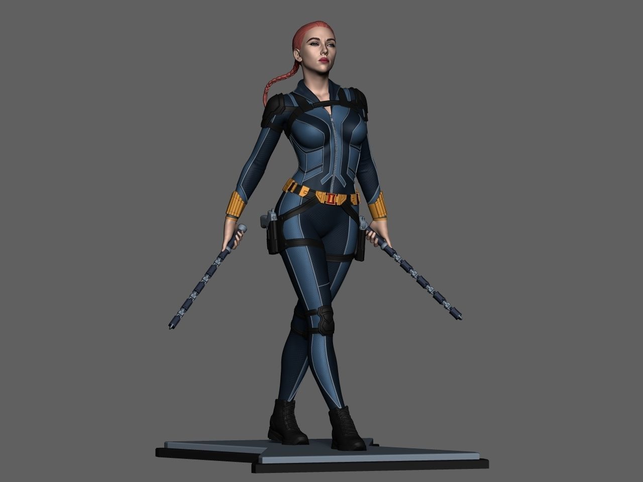 Black Widow 3D print model_3