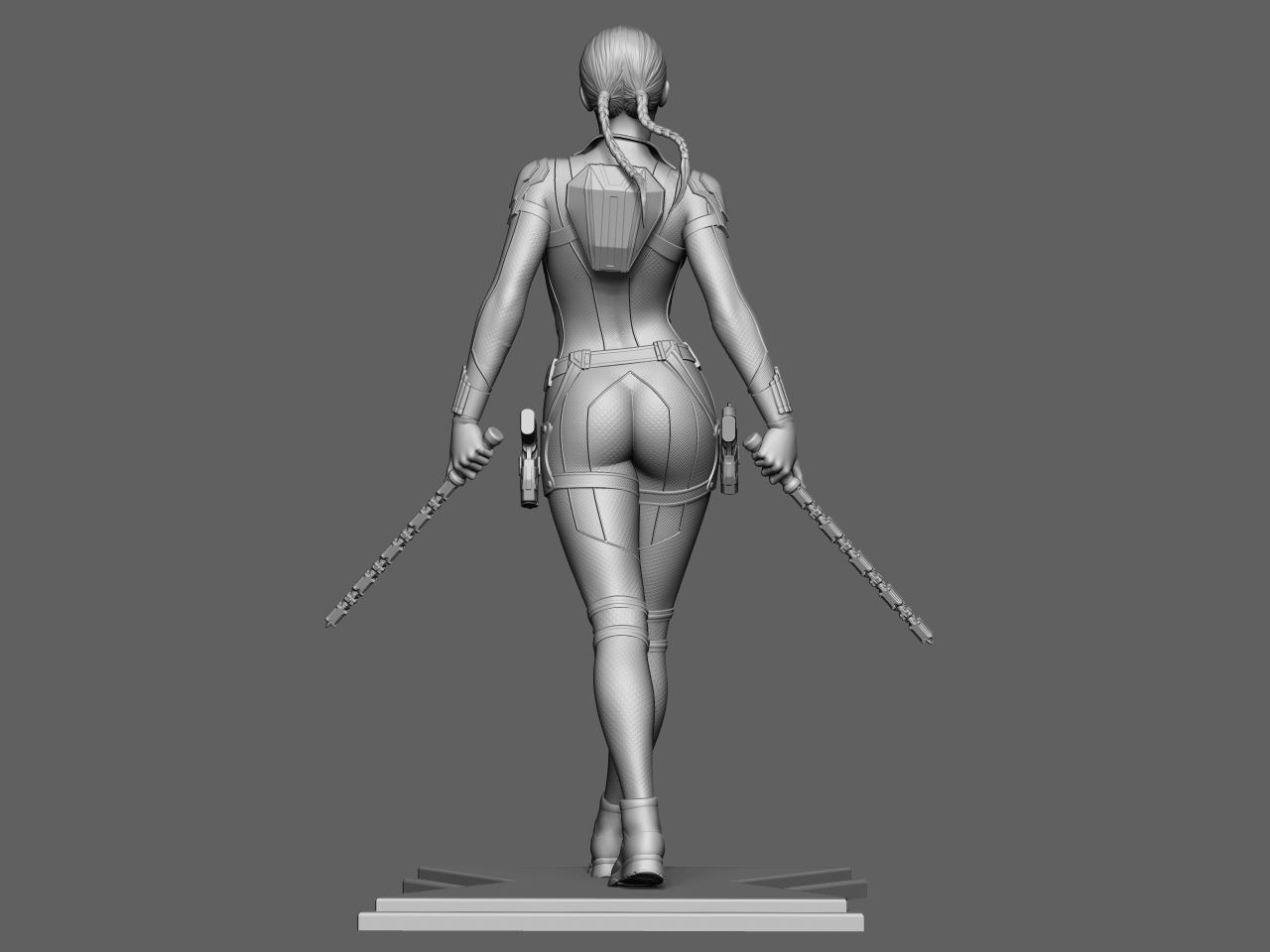 Black Widow 3D print model_10