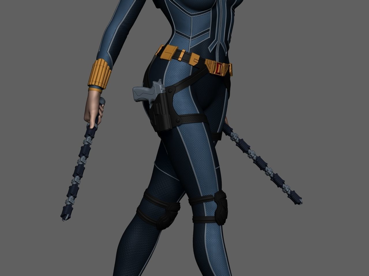 Black Widow 3D print model_35