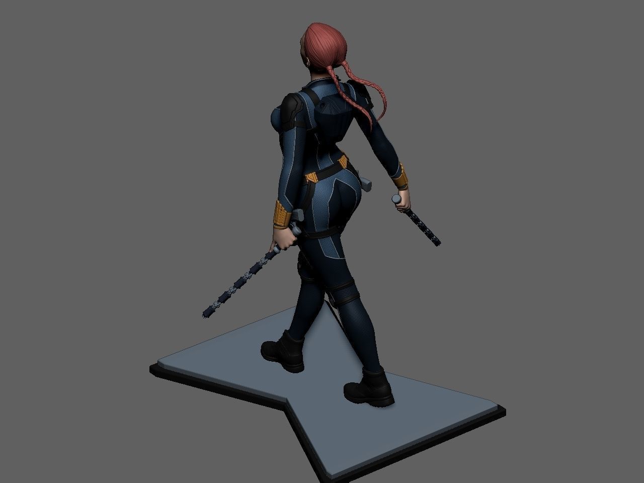 Black Widow 3D print model_60